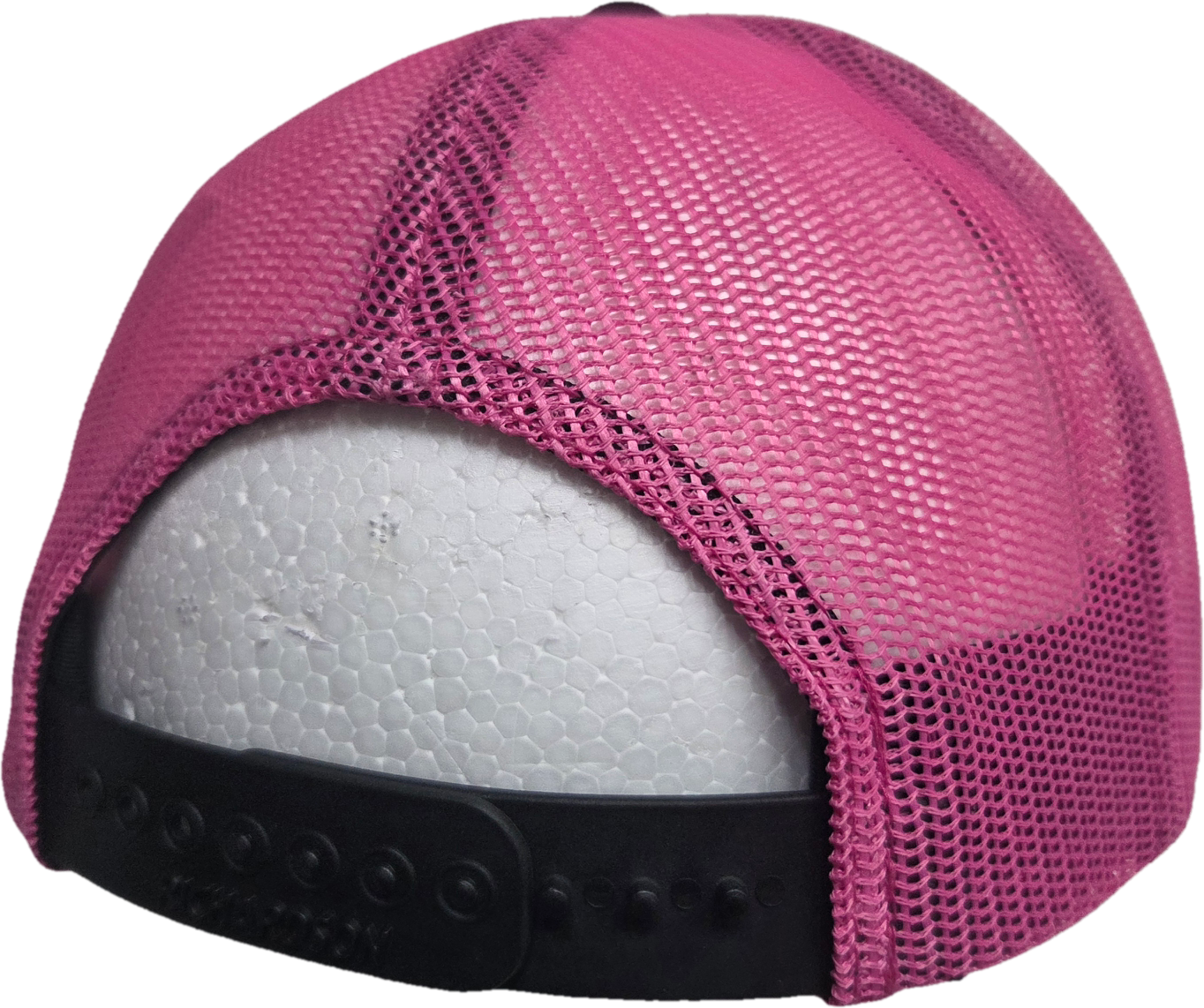 Adjustable Cap (Black/Pink /w Black Logo)