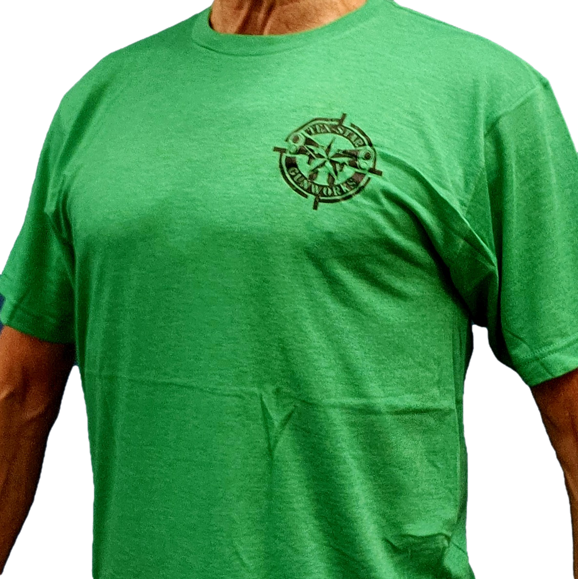 Short Sleeve Tee (Seafoam Green w/Black Logo)