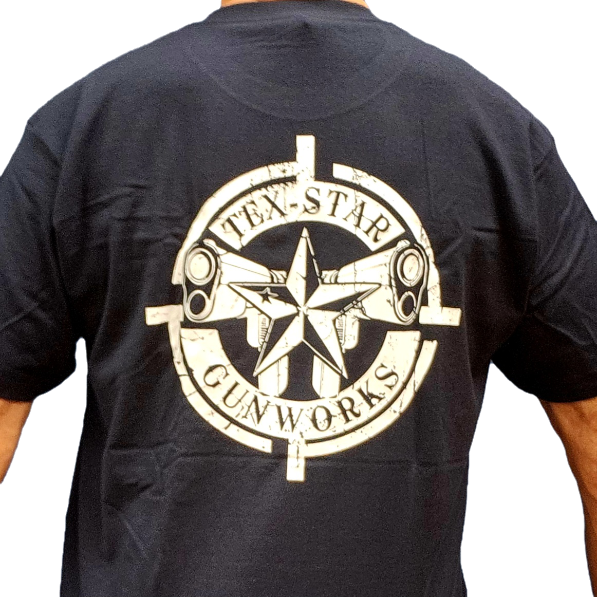 Short Sleeve Tee (Black w/White Logo)