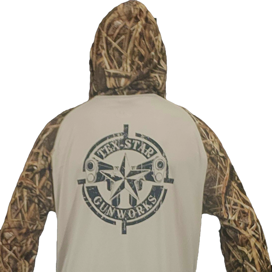 Paragon Long Sleeve Hooded UPF 50+ Sports Jersey (Woodland)