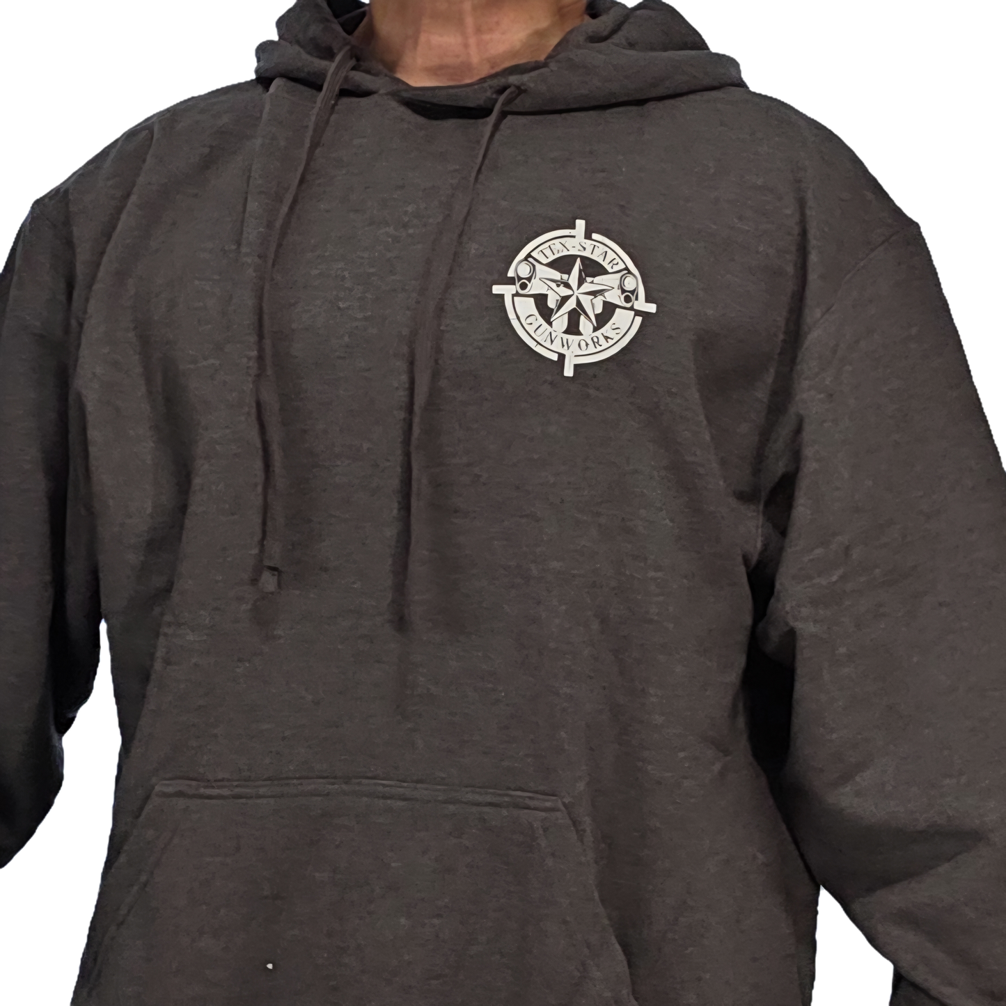Hoodie (Gray w/White Logo)