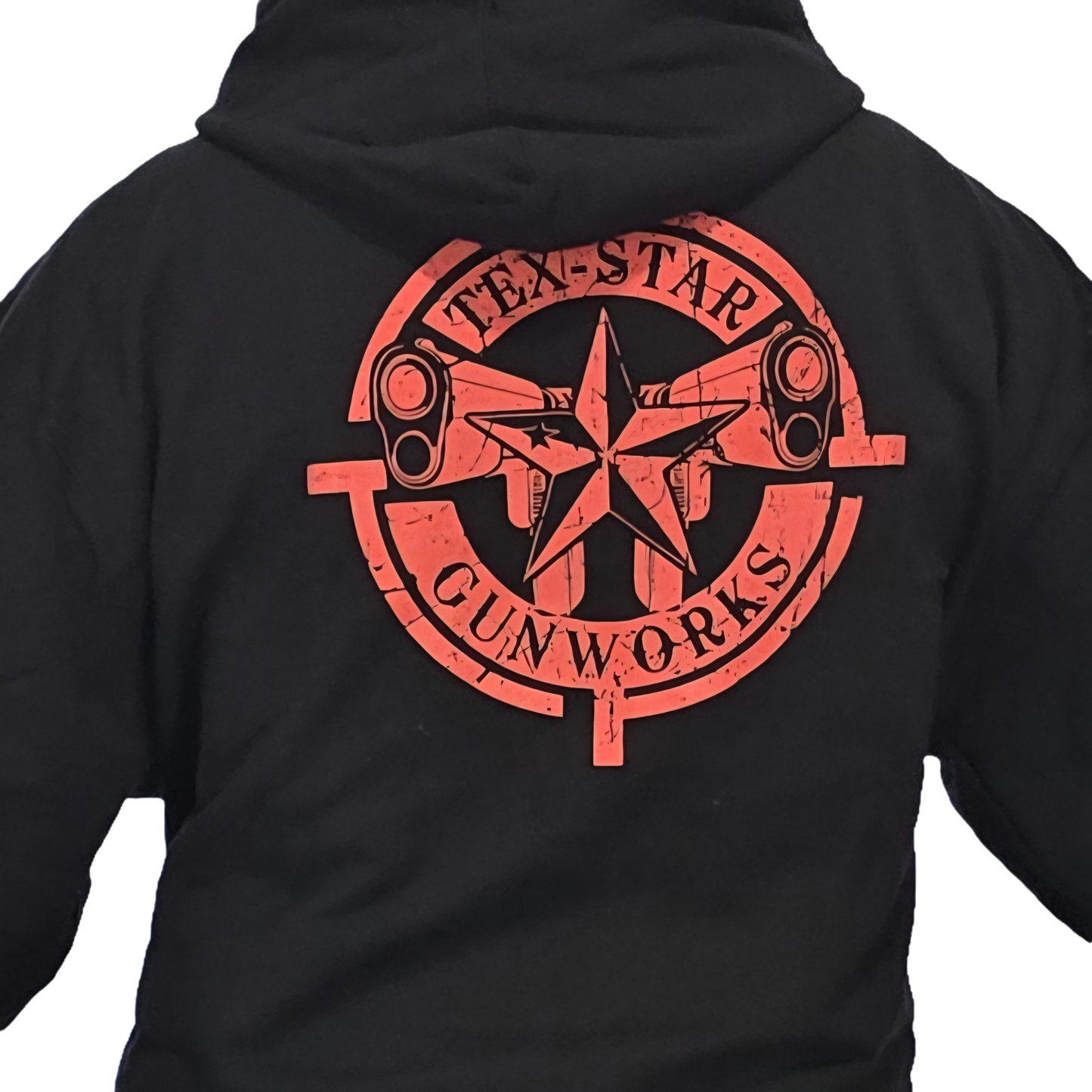Hoodie (Black w/Red Logo)
