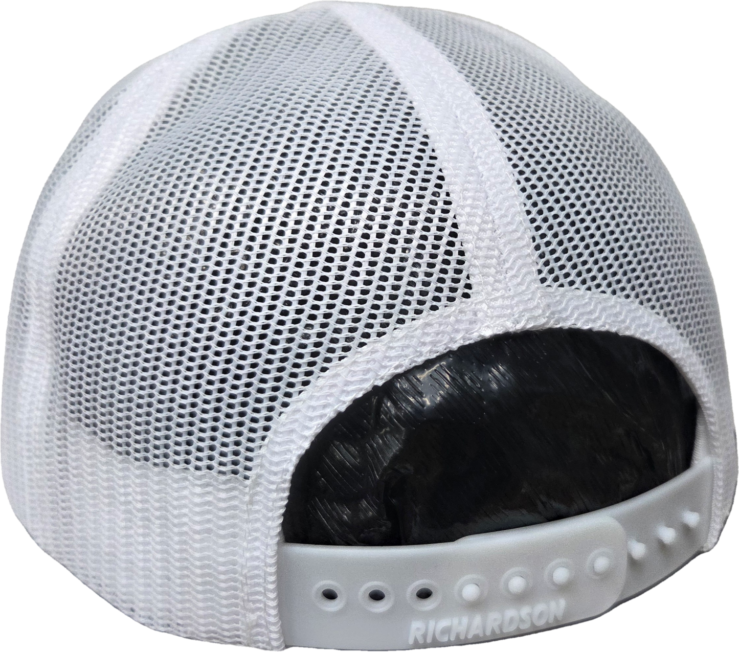 Adjustable Cap (White w/RWB Embroidered Logo)