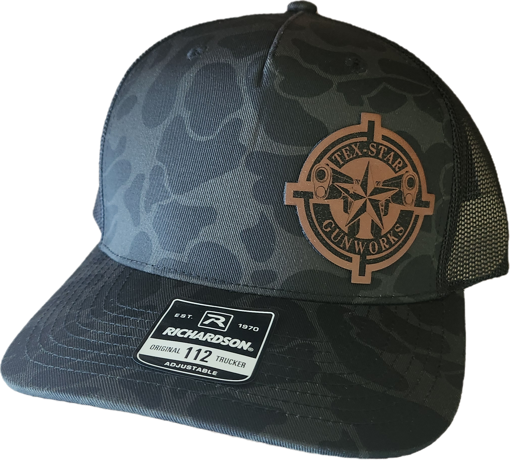 Adjustable Cap (Dark Camo/Brown Logo)