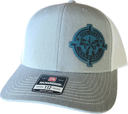 Adjustable Cap (Gray/White/Blue Logo)