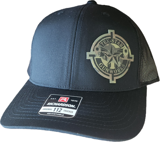 Adjustable Cap (Black/Camo Logo)