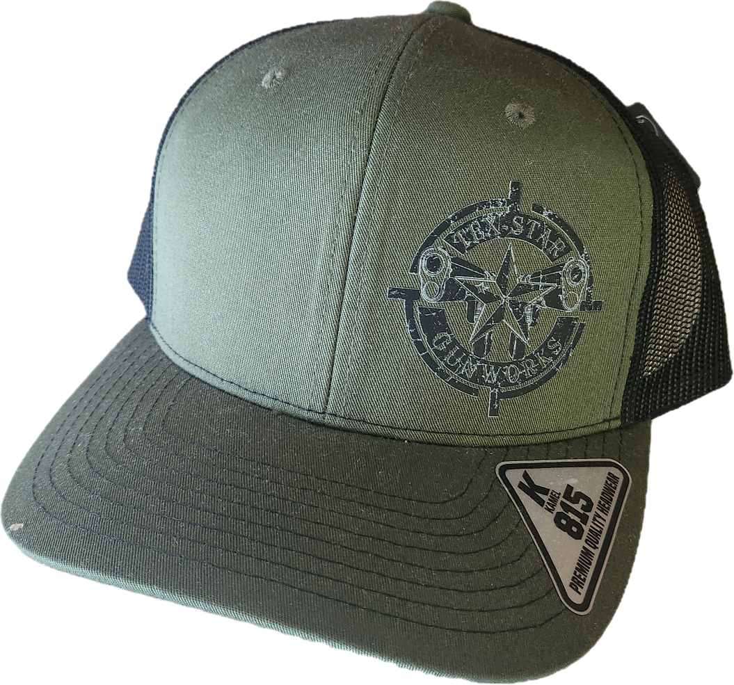 Adjustable Cap (Green/Black/Black Logo)