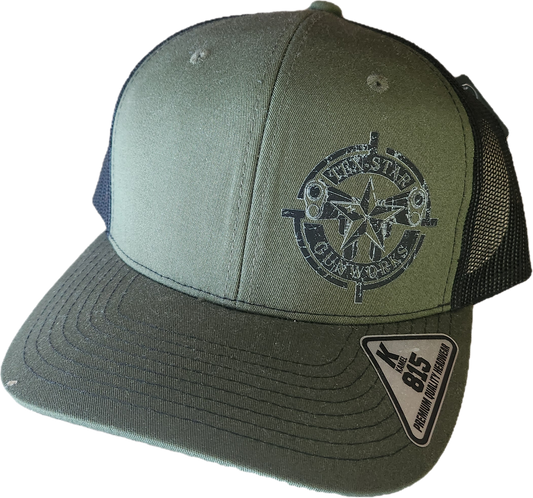 Adjustable Cap (Green/Black/Black Logo)