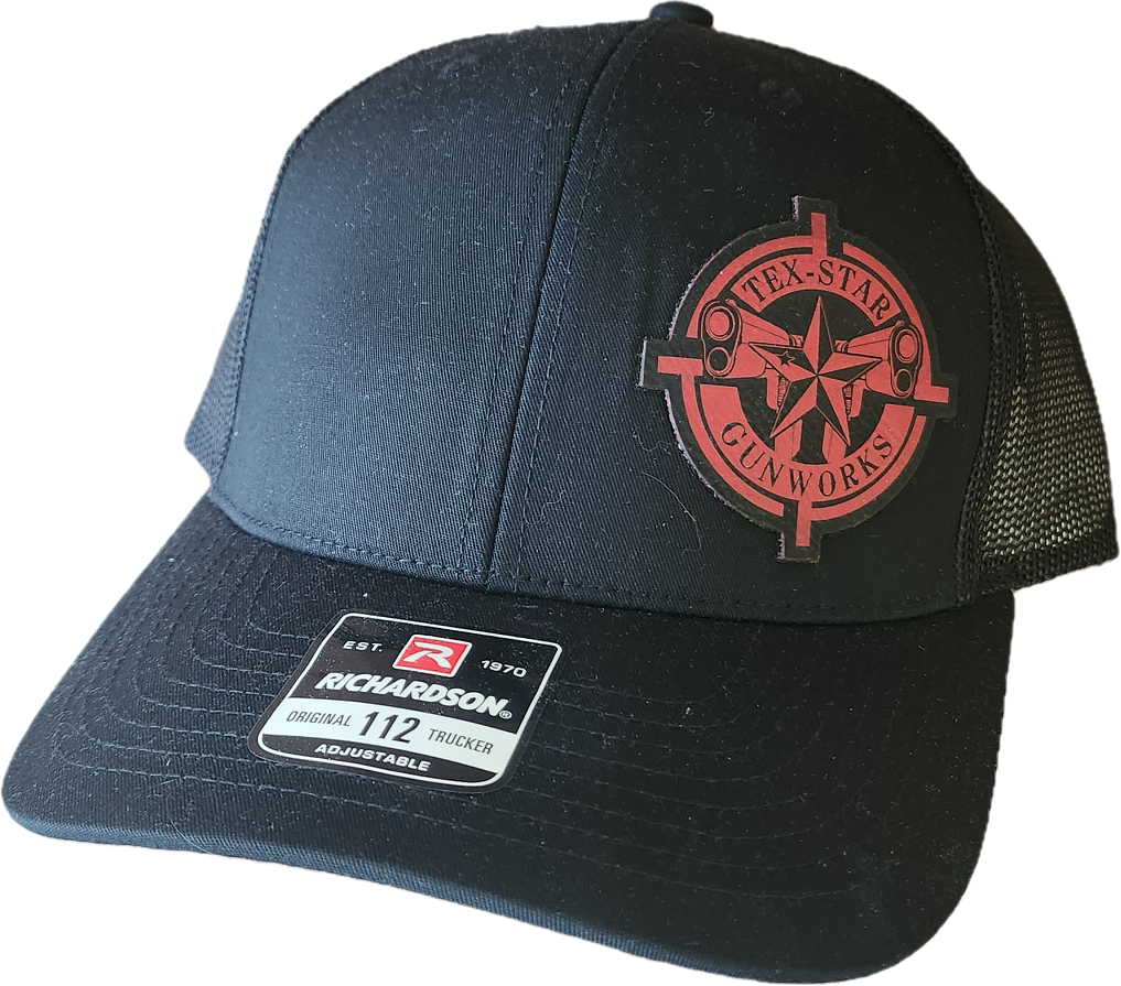 Adjustable Cap (Black/Red Logo)
