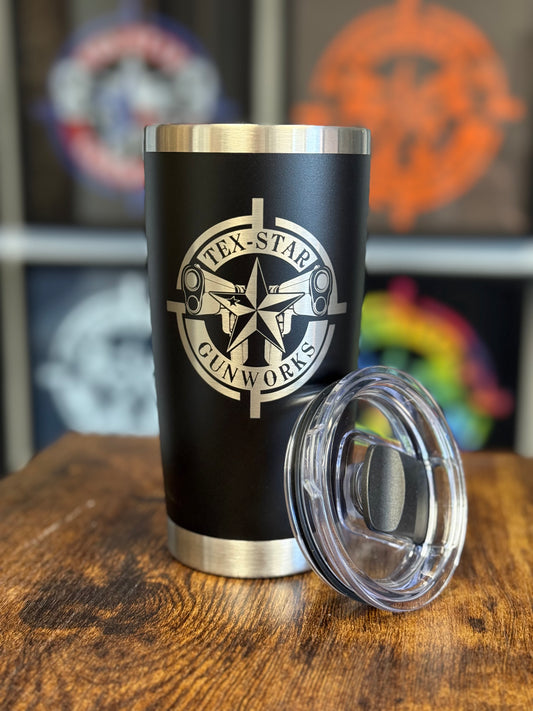 Tumbler (Black/ w Pewter Logo)