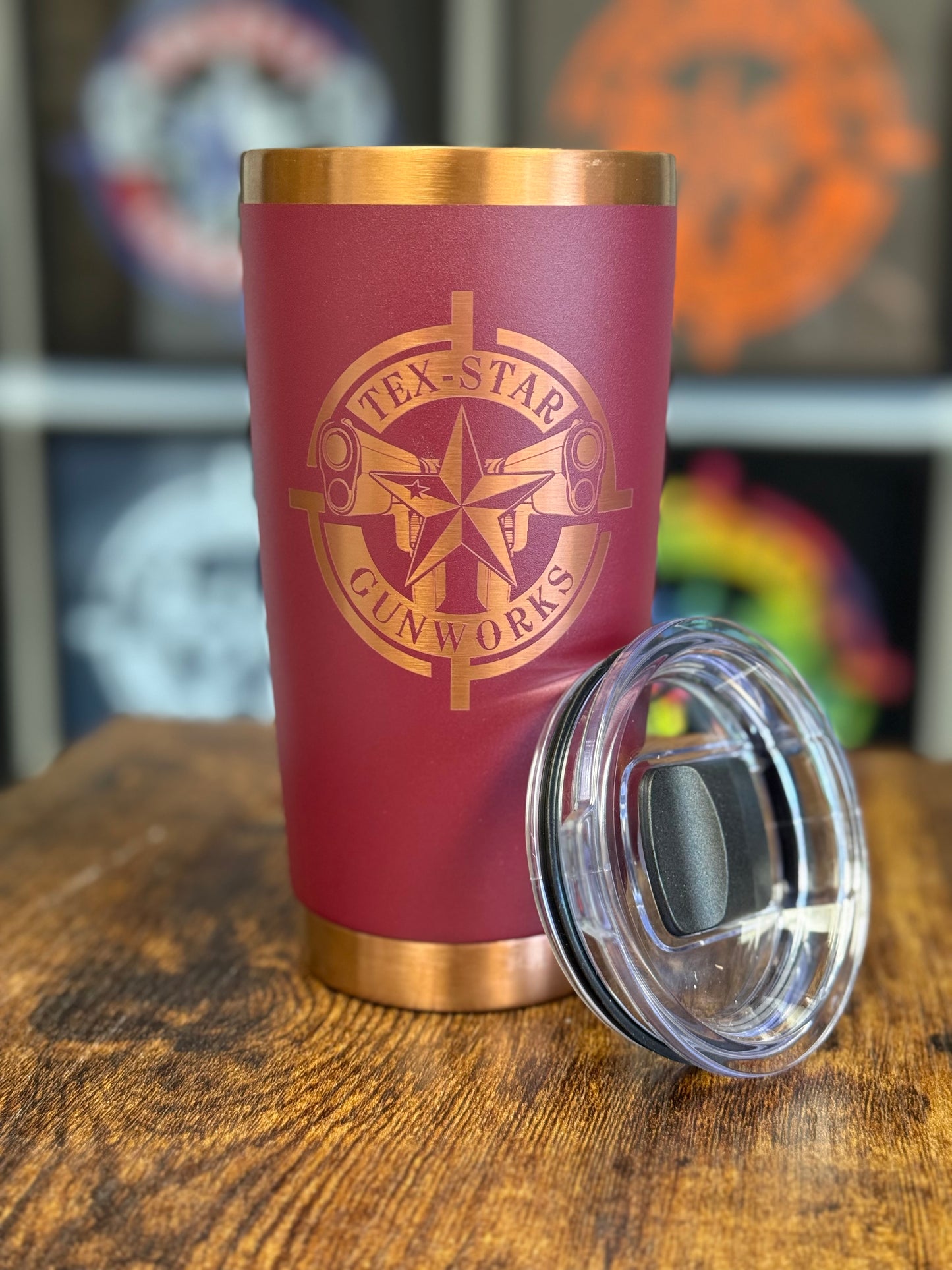 Tumbler (Maroon/ w Gold Logo)