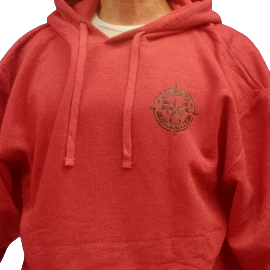 Hoodie (Red w/Black Logo)