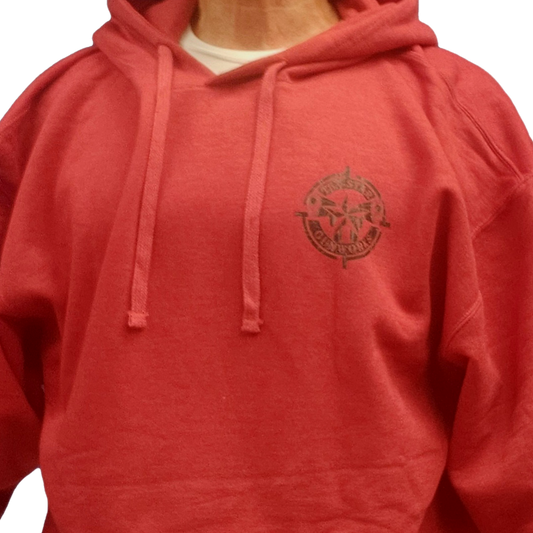 Hoodie (Red w/Black Logo)