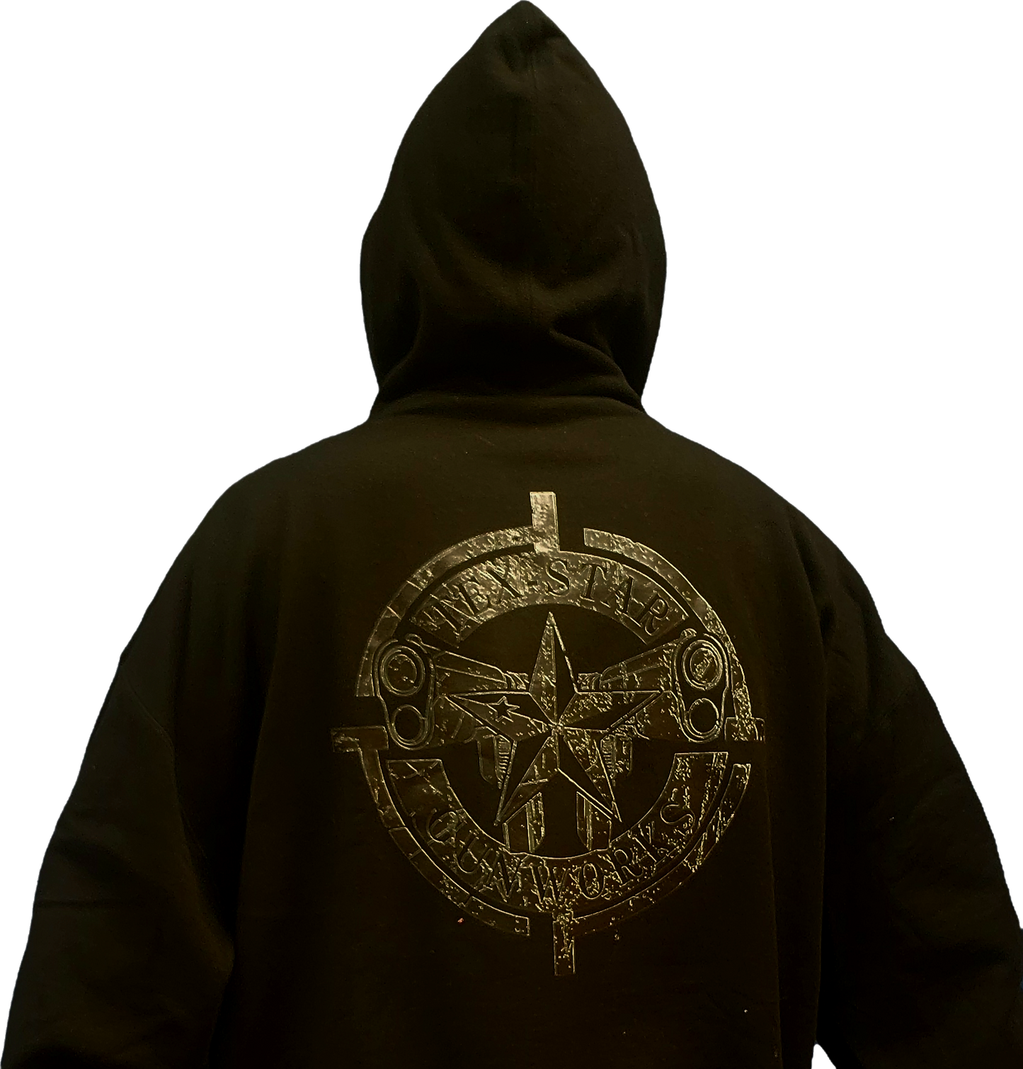 Hoodie (Black w/Black Logo)