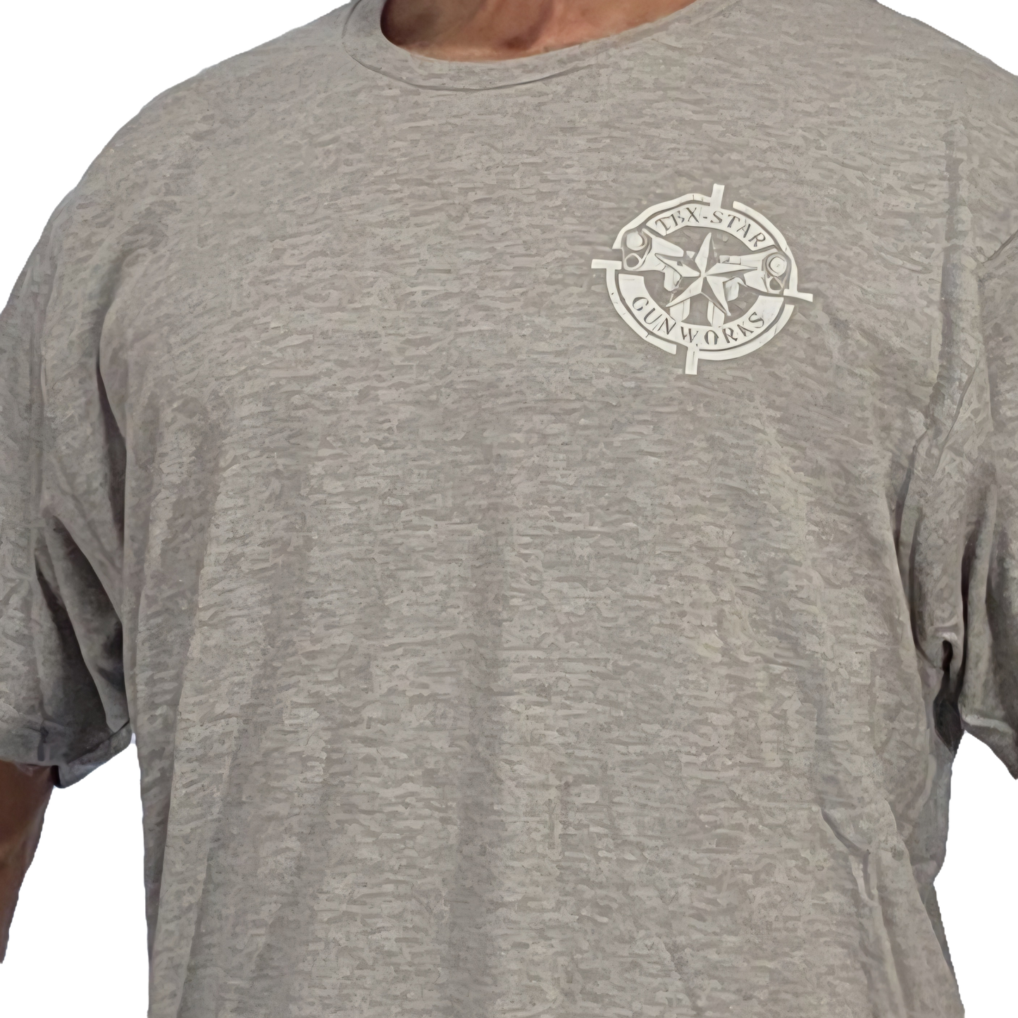 Short Sleeve Tee (Gray w/White Logo)