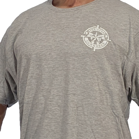 Short Sleeve Tee (Gray w/White Logo)