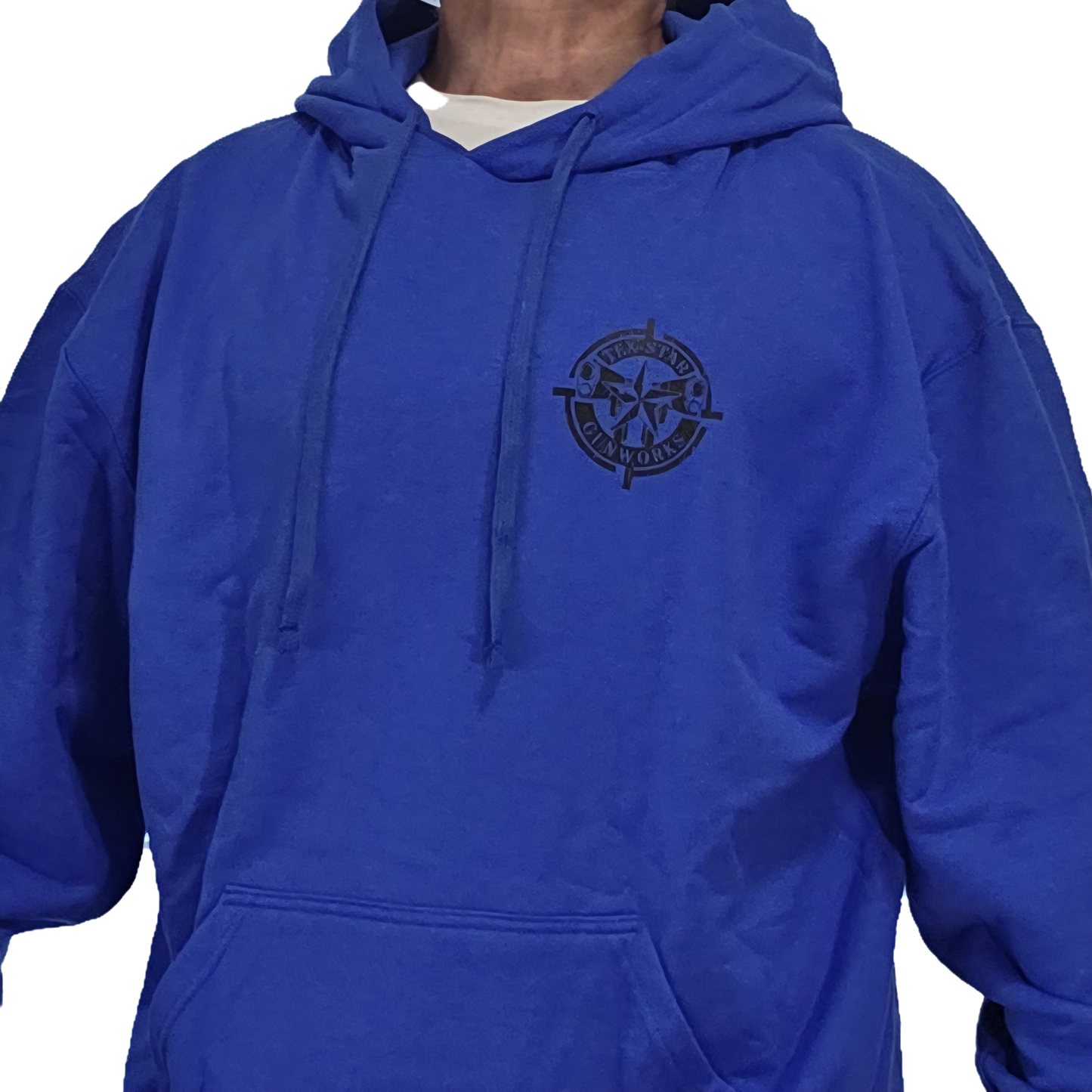 Hoodie (Blue w/Black Logo)