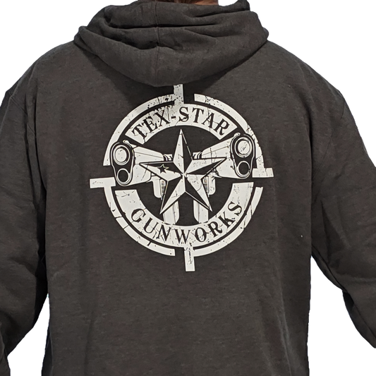 Hoodie (Gray w/White Logo)