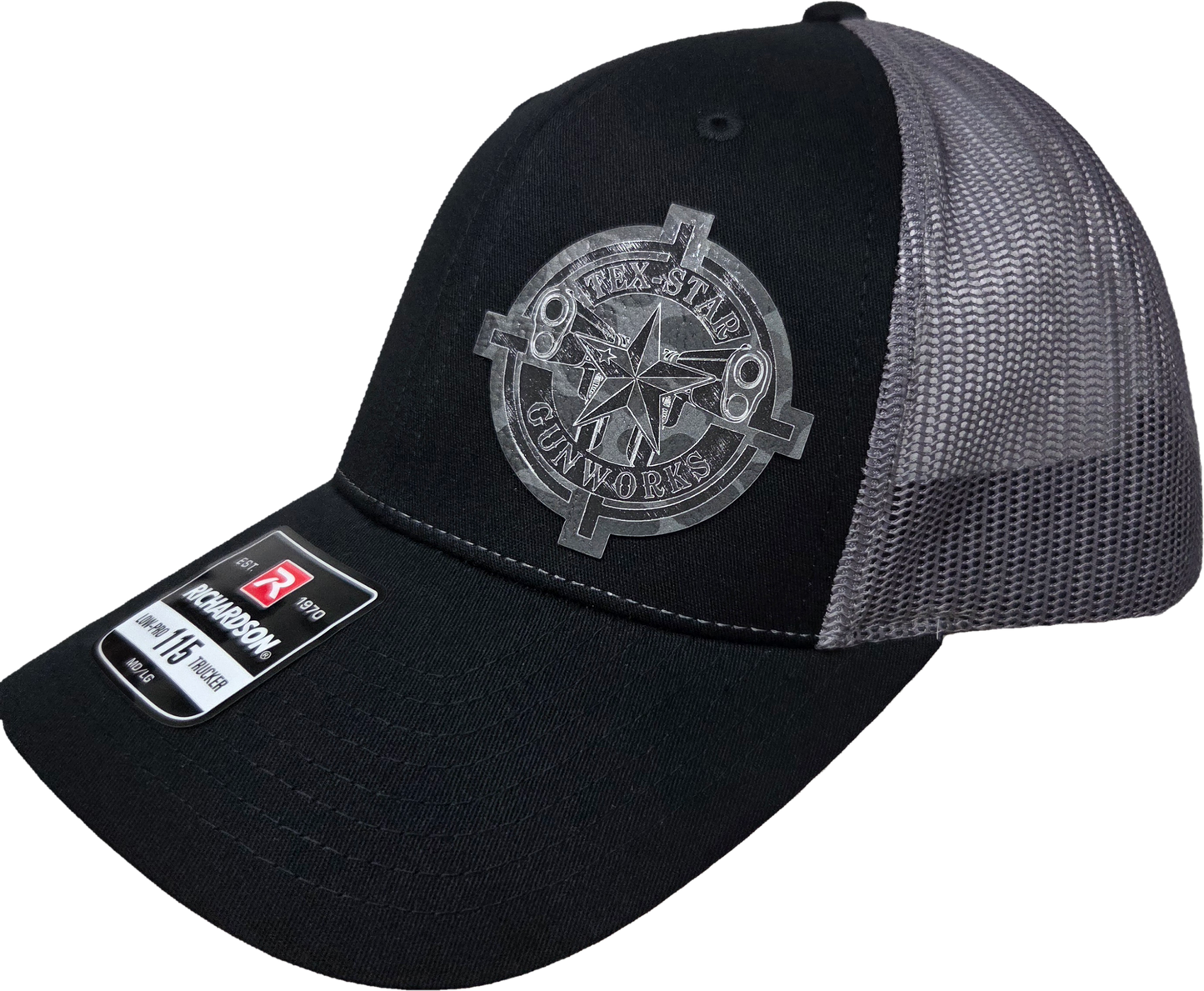 Adjustable Cap (Black/Charcoal /w Black Logo)