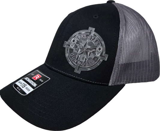 Adjustable Cap (Black/Charcoal /w Black Logo)