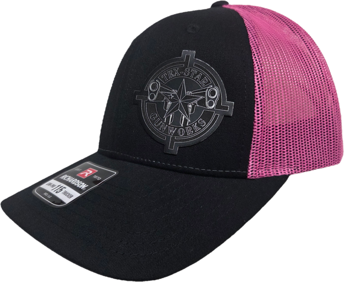 Adjustable Cap (Black/Pink /w Black Logo)