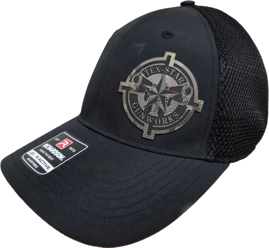Adjustable Cap (Black/Camo Logo)