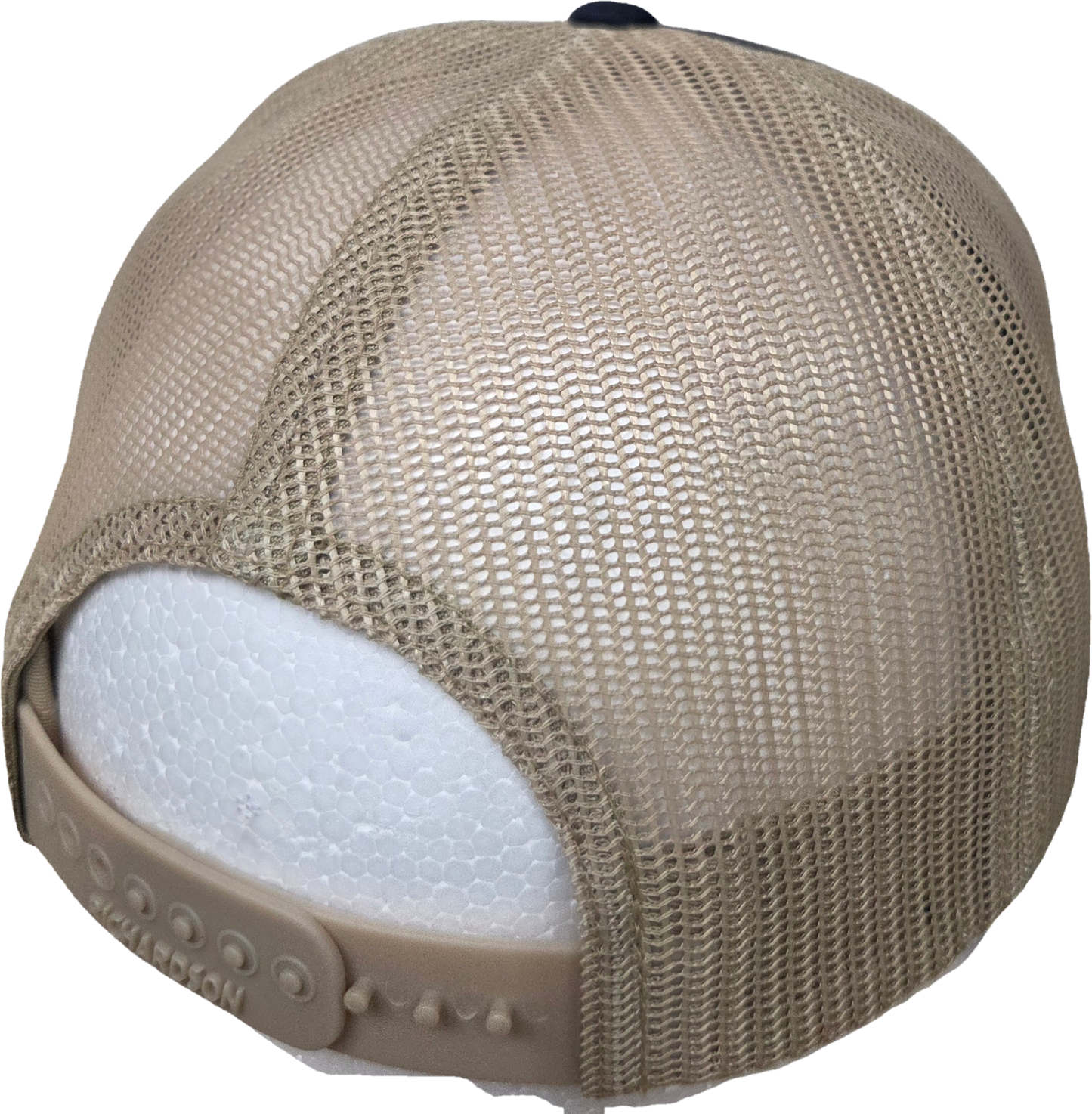 Adjustable Cap (Navy/Dark Khaki /w Brown Logo)