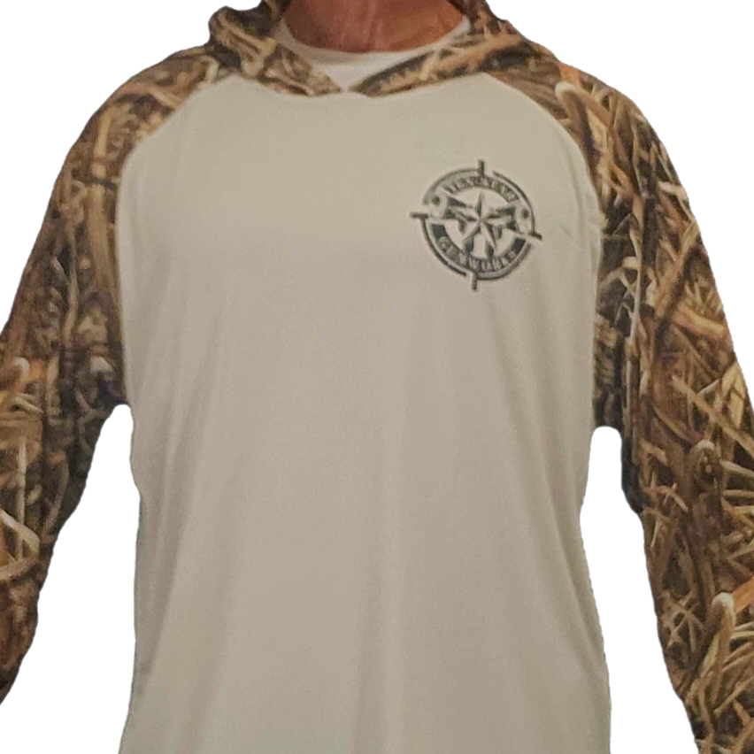 Paragon Long Sleeve Hooded UPF 50+ Sports Jersey (Woodland)