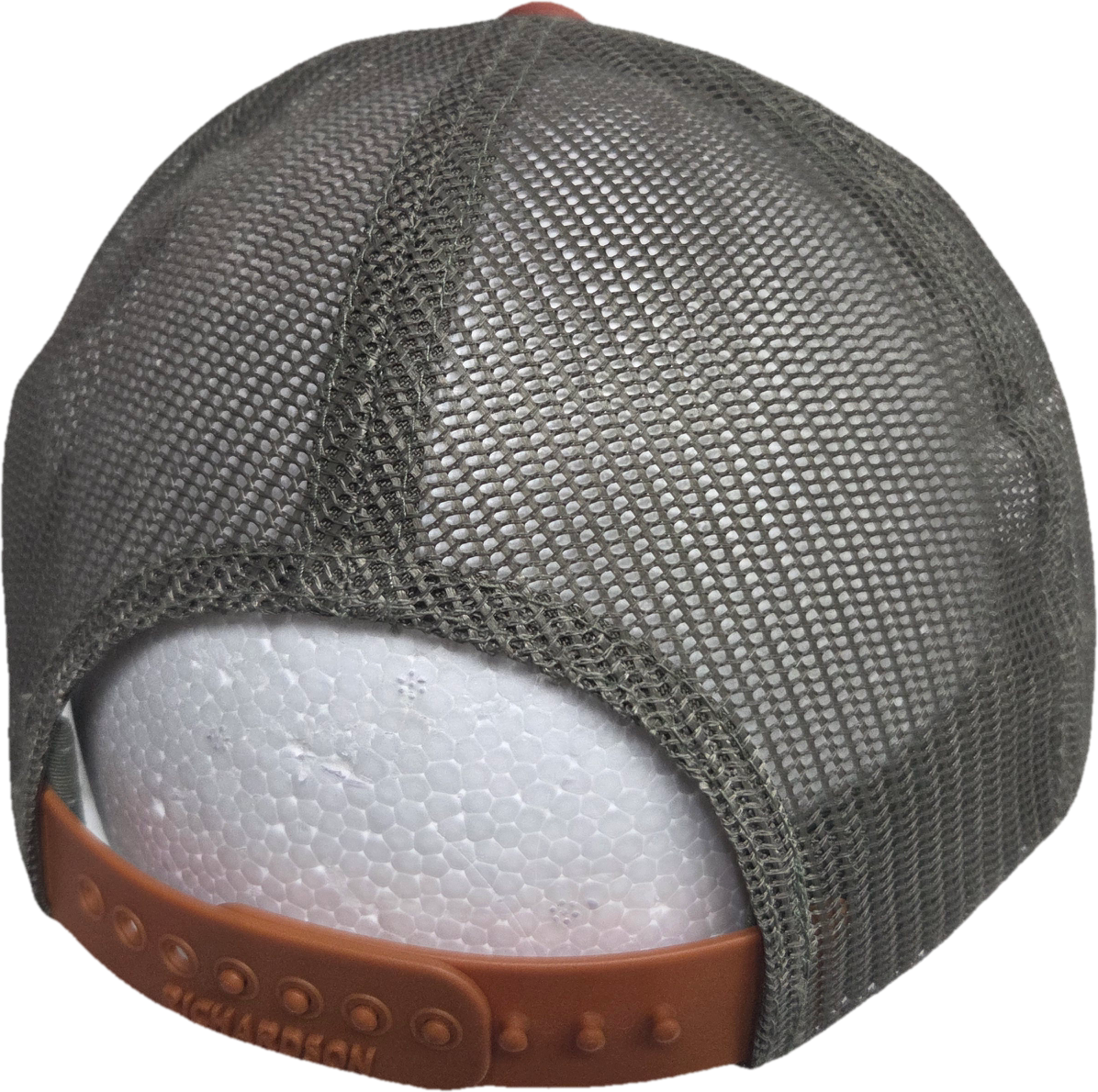 Adjustable Cap (Cream/Loden/Dark Orange/w Brown Logo)
