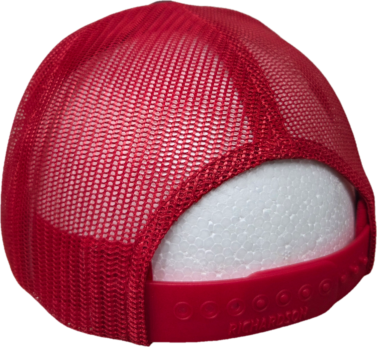 Adjustable Cap (Dark Gray & Red/RWB Embroidered Logo)