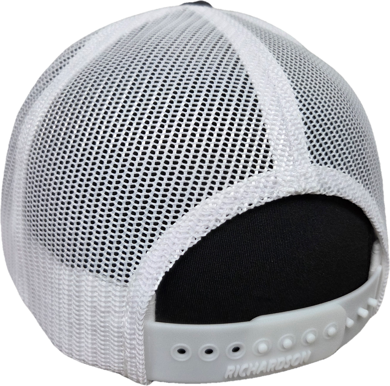 Adjustable Cap (Dark Gray & White/Brown Logo)