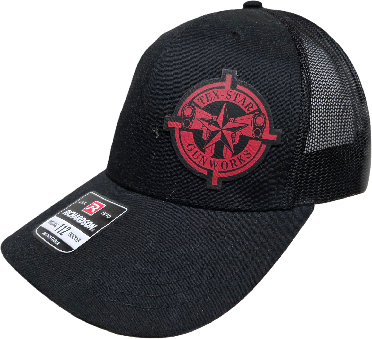 Adjustable Cap (Black/Red Logo)