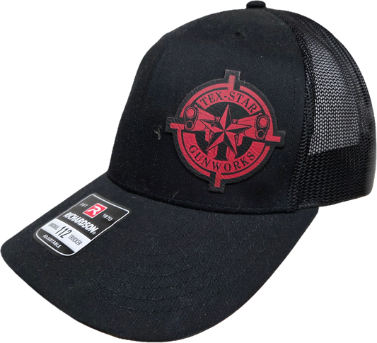 Adjustable Cap (Black/Red Logo)