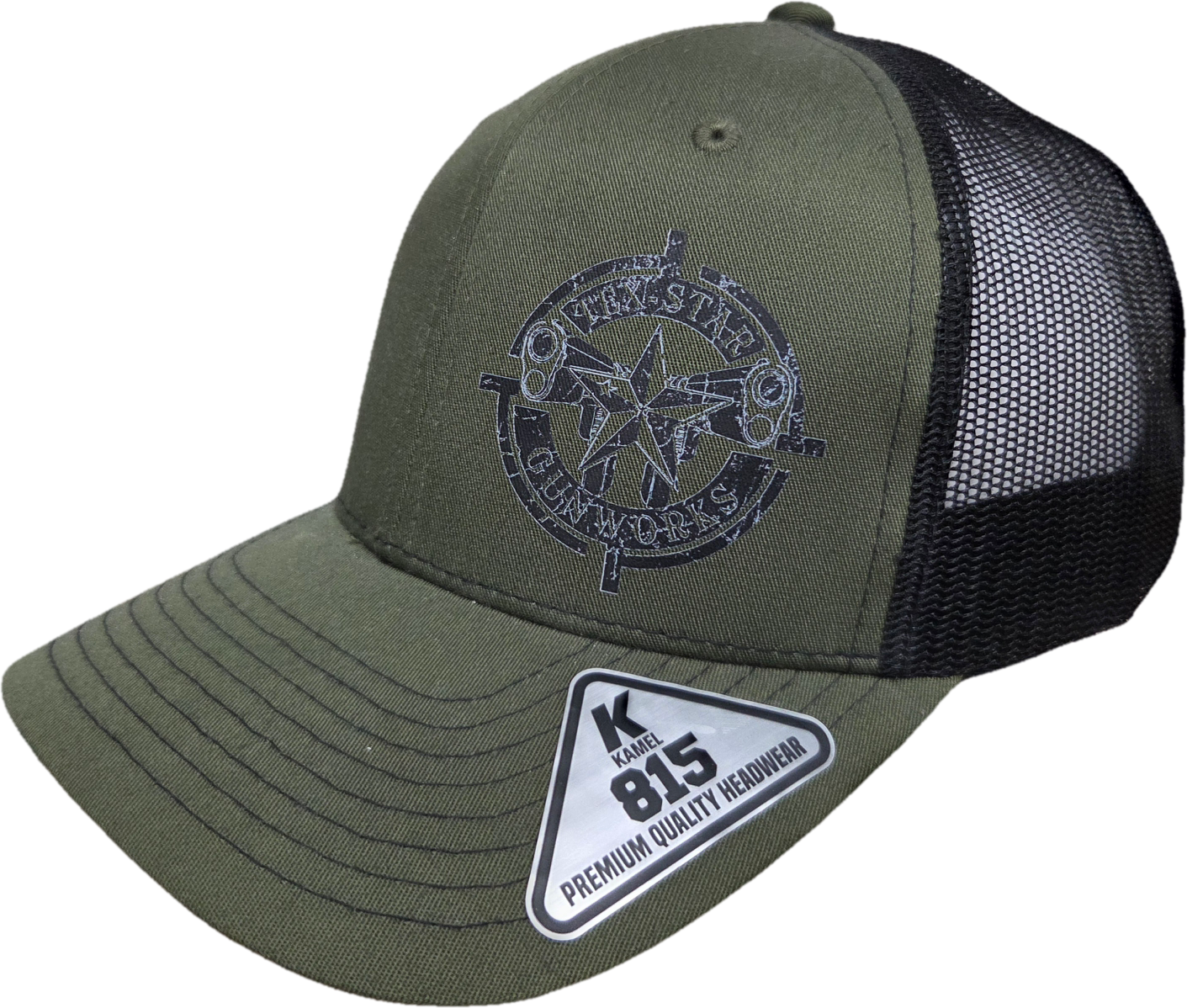 Adjustable Cap (Green/Black/Black Logo)