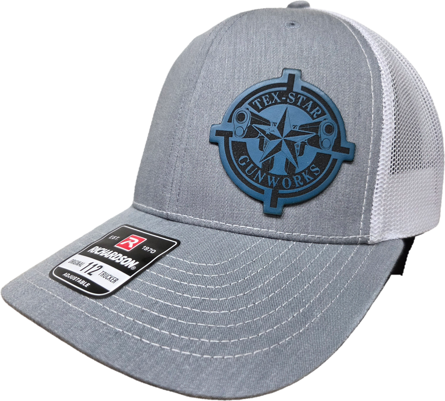 Adjustable Cap (Gray/White/Blue Logo)