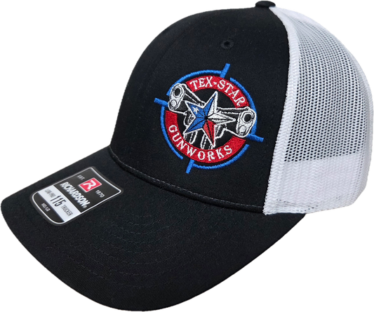 Adjustable Cap (Black & White/RWB Embroidered Logo)