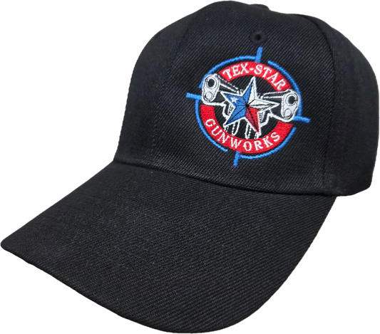 Adjustable Cap (Black/ Red, White, & Blue Embroidered Logo)