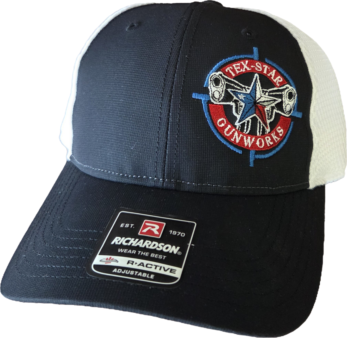 Adjustable Cap (Black & White/RWB Embroidered Logo)