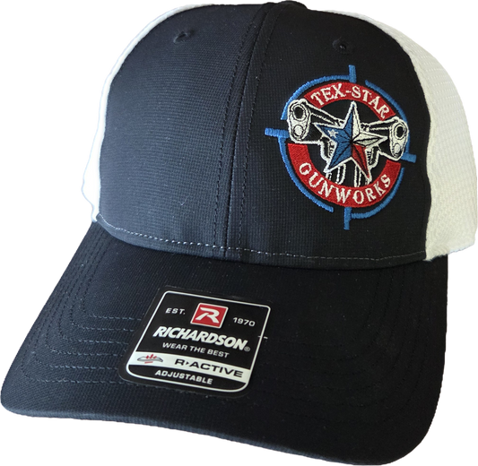 Adjustable Cap (Black & White/RWB Embroidered Logo)