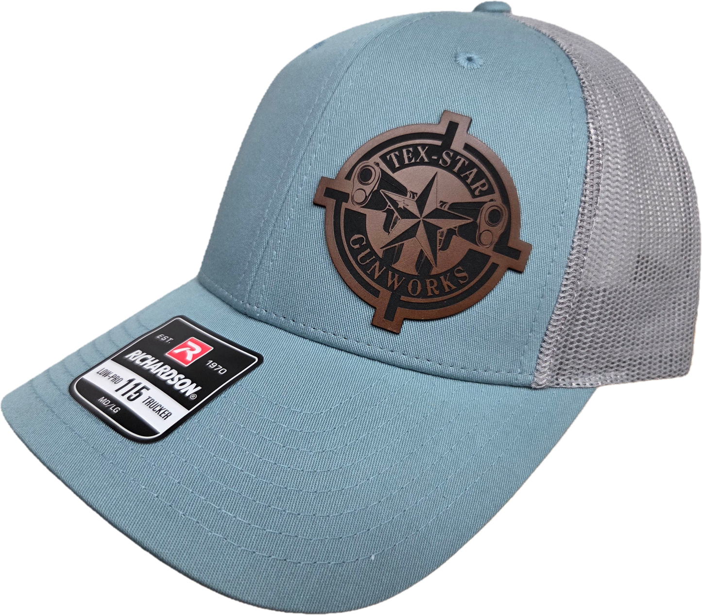 Adjustable Cap (Light Blue & Gray/Brown Logo)
