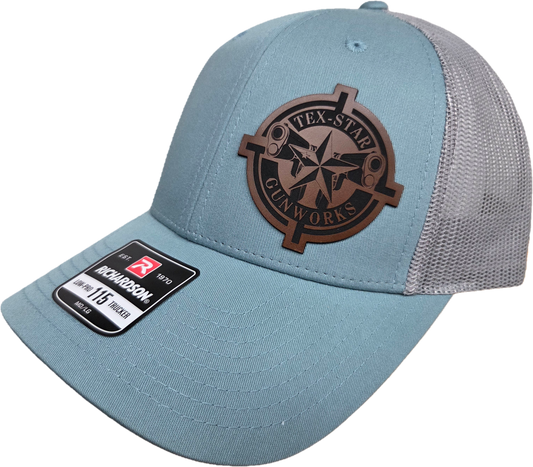 Adjustable Cap (Light Blue & Gray/Brown Logo)
