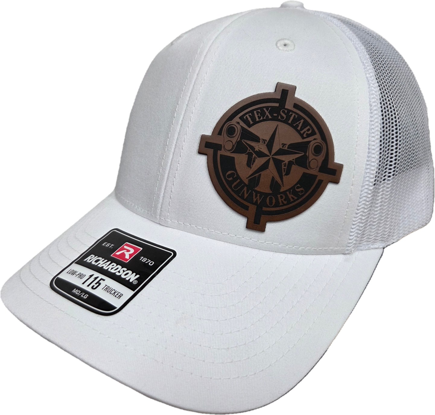 Adjustable Cap (White/Brown Logo)