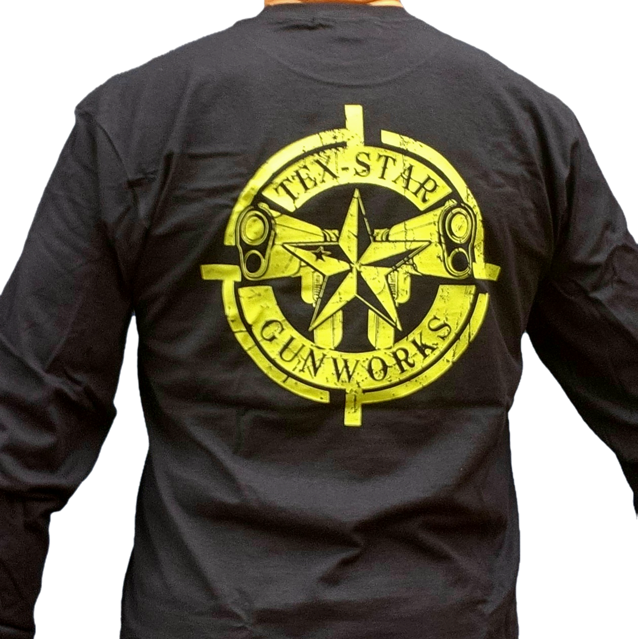 Long-Sleeve Tee (Blue w/Green Logo)