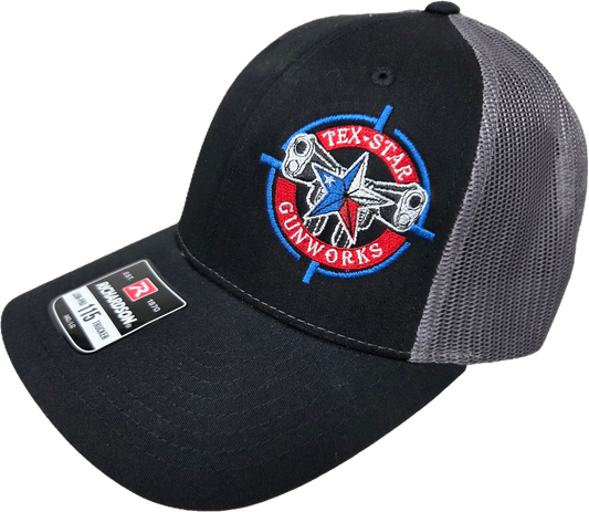 Adjustable Cap (Black & Gray/RWB Embroidered Logo)