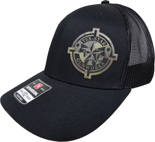 Adjustable Cap (Black/Camo Logo)