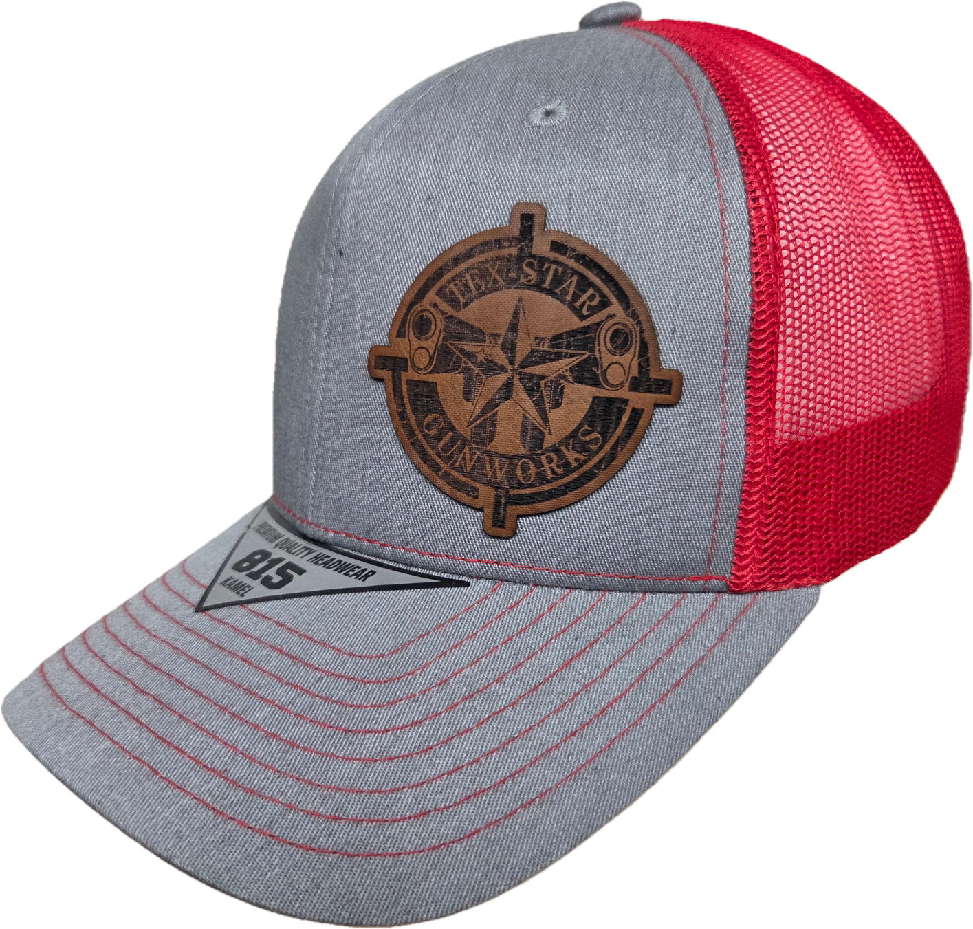 Adjustable Cap (Gray/Red/Brown Logo)