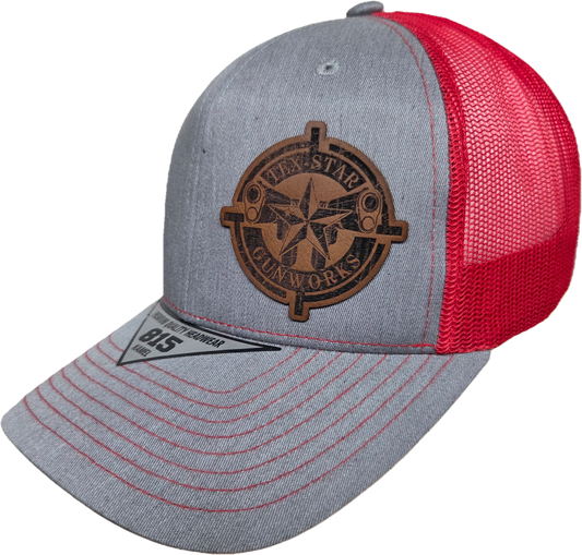 Adjustable Cap (Gray/Red/Brown Logo)
