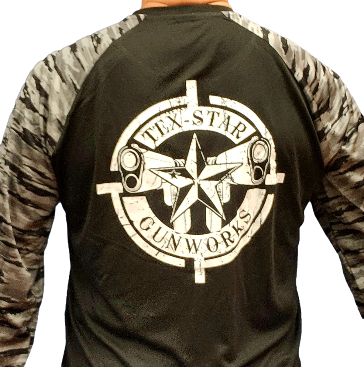 Sport-Tek Long Sleeve Sports Jersey (Black Tiger)