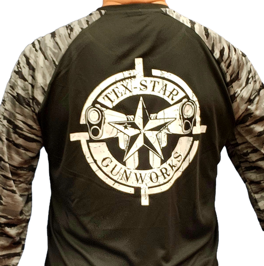 Sport-Tek Long Sleeve Sports Jersey (Black Tiger)